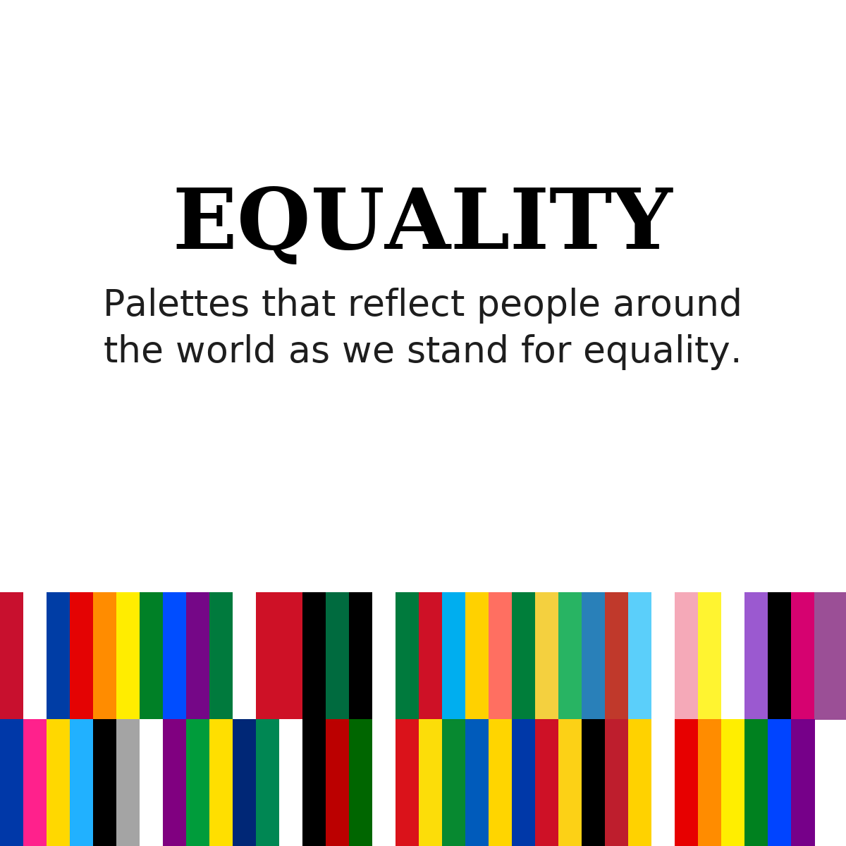 The Legacy Collection — EQUALITY